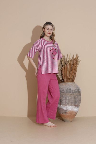 Intisimo Women's Pajamas, Cotton, Flamingo, Pink - Xxl