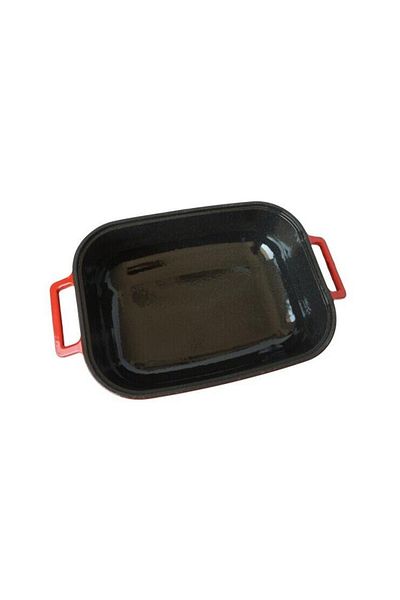 Hausberg Oala din fonta emailata s capac dublu scop HAUSBERG HB-H758, kapacita 4L, průměr 25x33 cm