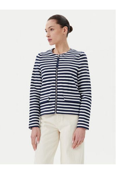 Olsen Cardigan albastru pentru femei OLSEN-15001601 40173 ALBASTRU CERNEALĂ
