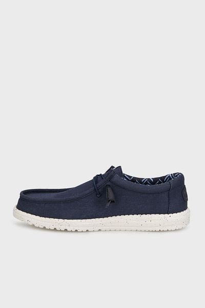 HEY DUDE Canvas Casual Shoes with Logo Men's Shoes 40700