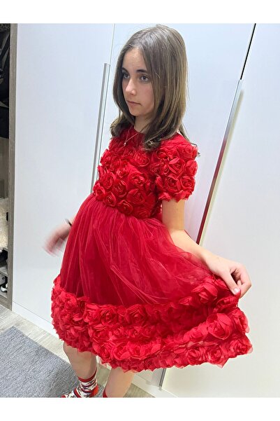 STICKERLAND KIZ ÇOCUK ABİYE ELBİSESİ