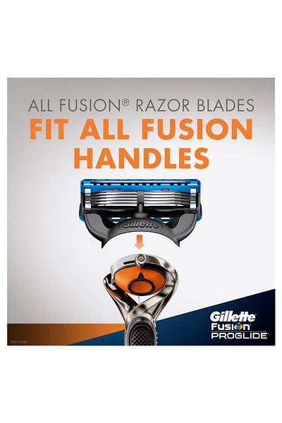 Gillette Fusion ProGlide 5 Flex Ball Men's Razor 1 Handle + 2 Blades