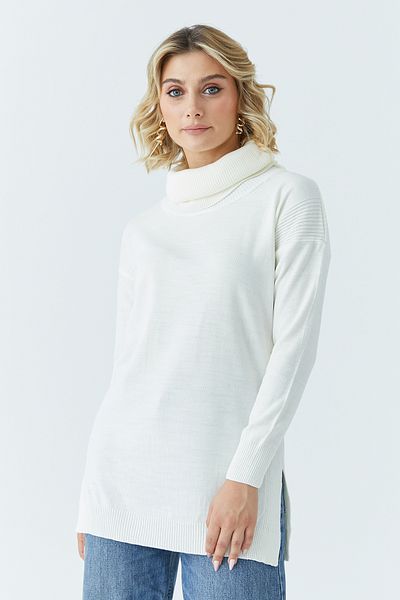 ModaPlaza Women's Degaje Collar Knitwear Sweater