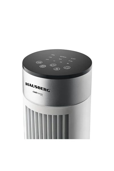 Hausberg Tower Fan With Remote Control Hb-5952ab, 55w, 3 Speeds, 38 Inch, Led