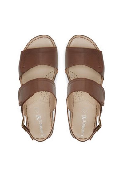 Caprice Women's Sandals brown CAPRICE-9-28153-42 303 COGNAC NAPPA