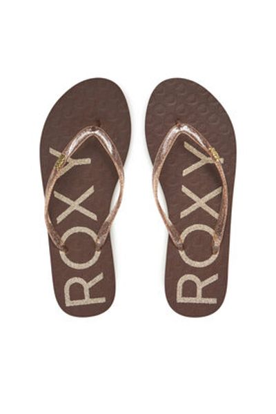 Roxy Women's Flip-Flops brown ROXY-ARJL100873 TAU TAUPE
