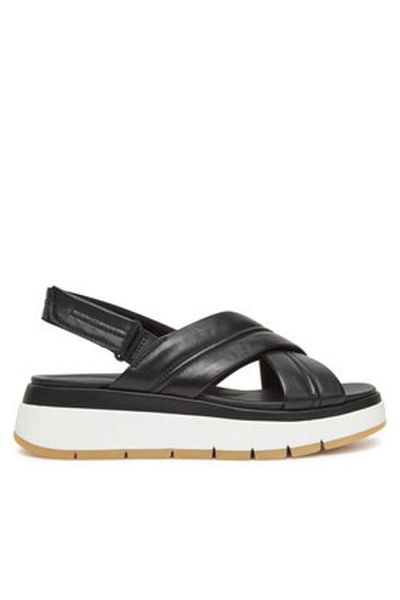 CLARKS Sandale damă negre CLARKS-26182233 PIELE NEAGRĂ