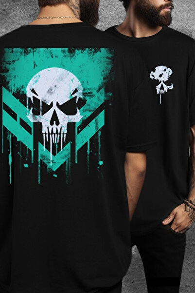 donamod Lubanja Štampano Oversize kroj T-shirt