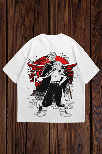 donamod Tokyo Revengers Printed Oversize T-Shirt