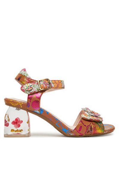 LAURA VITA Sandale dama multicolor LAURA VITA-FRAMBOISEO 16 AMBRE