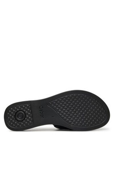 GABOR Women's Flip-flops black GABOR-62.732.67 BASIC BLACK