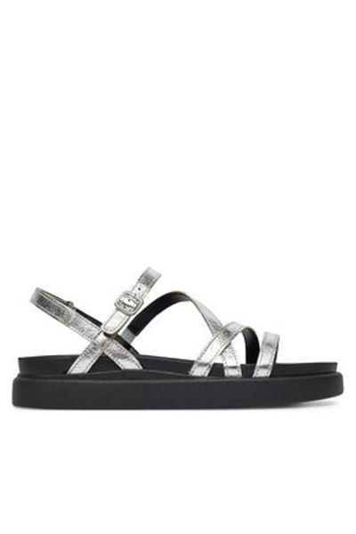 CLARKS Sandale damă argintii CLARKS-26181261 ARGINTIU METALIC