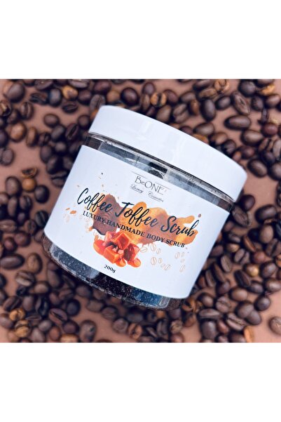 BeOne Cosmetics Coffee Toffee Scrub - Scrub pentru corp cu cafea, aroma de caramel si cafea, 100%