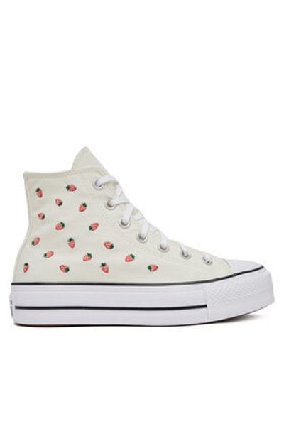 converse Teniși bej pentru femei CONVERSE-A14934C 286 EGRET/SOFT RED/WHITE