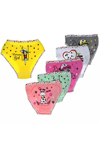 CUBBUX Ttku 0852 Κοριτσίστικο εσώρουχο 6 τεμαχίων