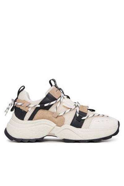 Steve Madden Teniși bej pentru femei STEVE MADDEN-SM11002419 IB1 IRISH / BLACK SILVER