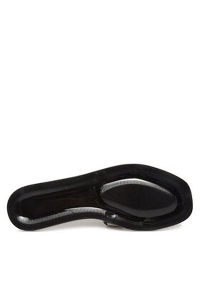 Karl Lagerfeld Flip-flops de damă negri KARL LAGERFELD-KL80005S V0S BLACK RUBBER W/SILVER