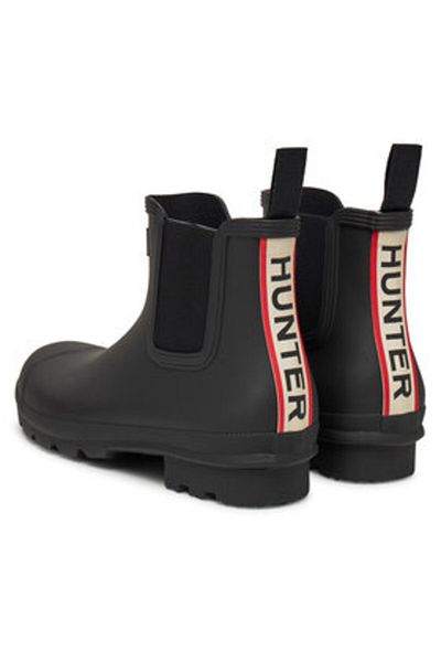 Hunter Men's Wellington Boots black HUNTER-MFS3354RMA BLACK