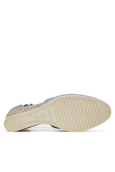 Tamaris Espadrile albastre pentru femei TAMARIS-1-22309-42 880 ALBASTRU DESCHIS