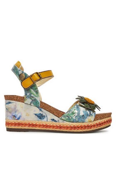 LAURA VITA Espadrile dama multicolor LAURA VITA-FACYO 06 MENTHE