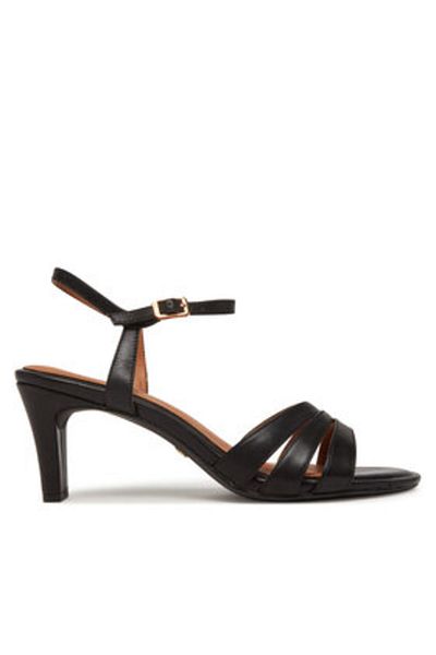 Tamaris Women's Sandals black TAMARIS-1-28333-44 003 BLACK LEATHER