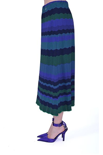 Invee Zigzag Knitwear Skirt