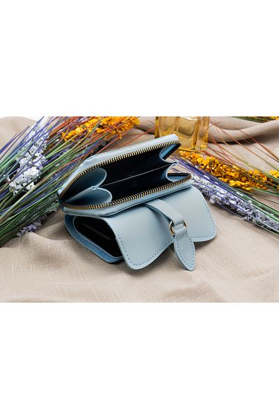 Womancraft Defne Women's Wallet with Zippered Accordion Paper and Coin Compartment