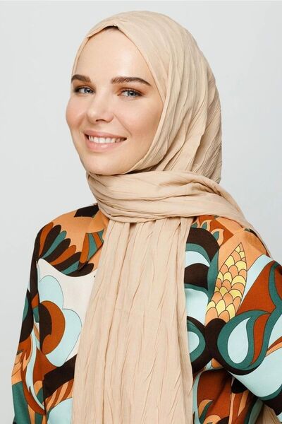 Genel Markalar Piliseli Bambu Şal Kum Beji