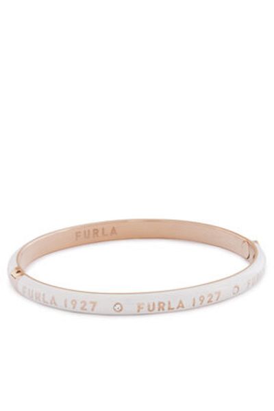 FURLA Brățară de damă albă FURLA-WJ00250 K22000 3914S PANNA+COLOR ORO ROSA