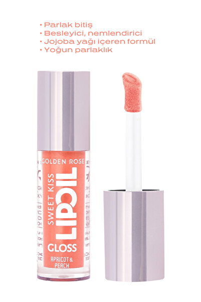Golden Rose Sweet Kiss Lip Oil Gloss No:02 - Dudak Parlatıcı Yağ