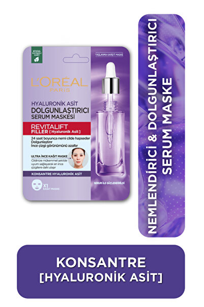 L'Oreal Paris Revitalift Filler Dolgunlaştırıcı Serum Maske