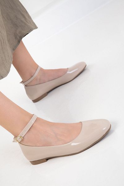 SOHO Skin Patent Leather-Skin Women's Ballerinas 18894