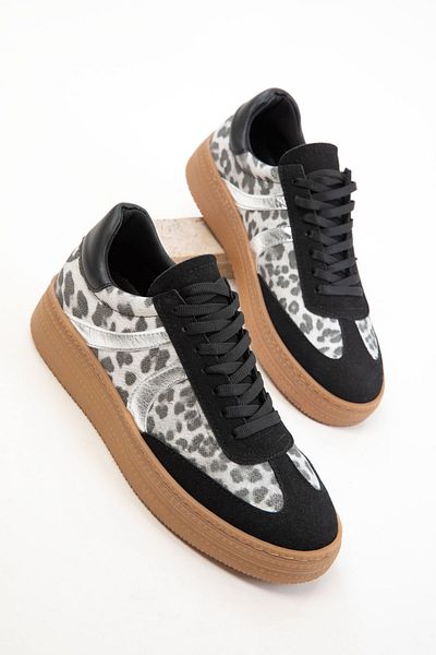 SOHO Pantofi de damă leopard-negru 19923