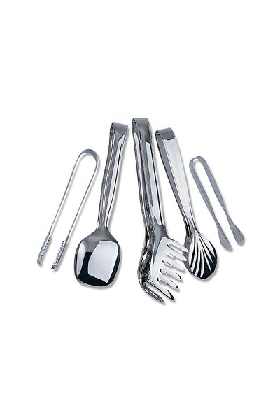 Hisar Tulip 5 Piece Serving Tongs Set