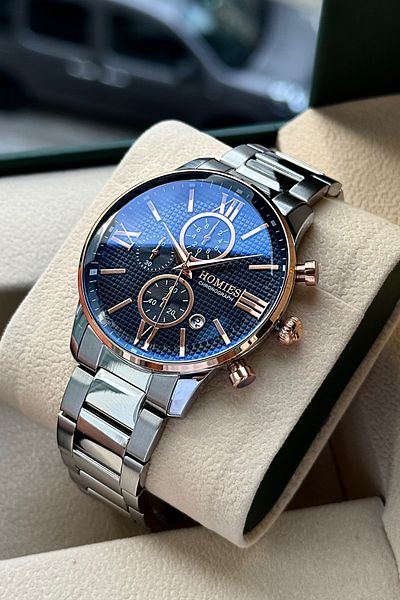 Homies Men's Wrist Watch Original Steel All Functions Work with Gift Box and Bracelet Gift.Hmw1295
