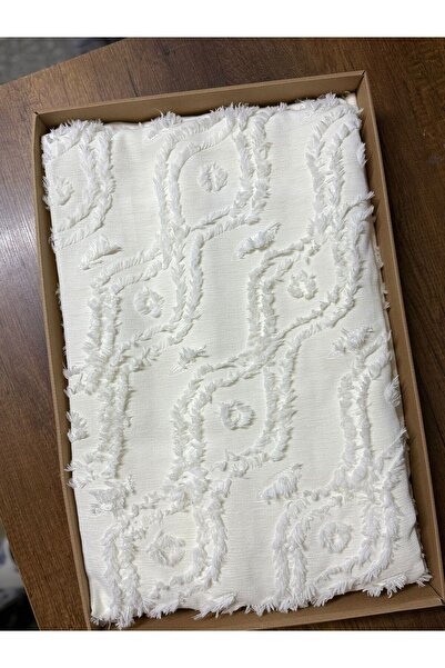 Faiend Şönil İskandinav Çift Kişilik Yatak Örtüsü 240×250 cm 2 Yastık Geometrik Desen"