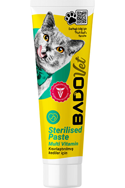 Bado Sterilised Paste Kısırlaştırılmış Kediler Için Multi Vitamin Paste 100 ml