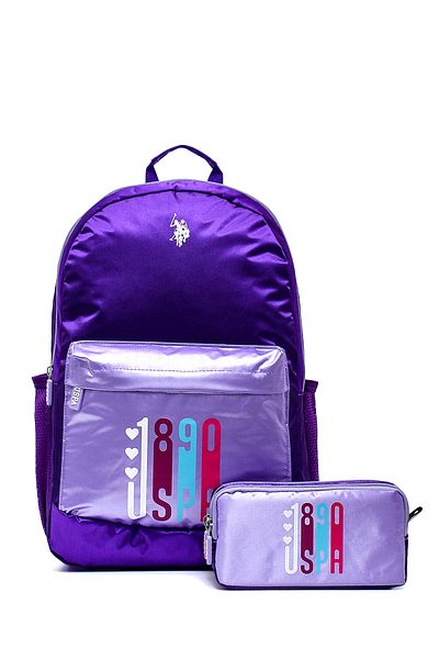U.S. Polo Assn. S.U.A. Polo. Assn. Geantă de școală pentru fete - PLSET2829