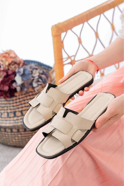 PNR TERLİK Γυναικείες καλοκαιρινές παντόφλες Beach Street Indoor Slipper