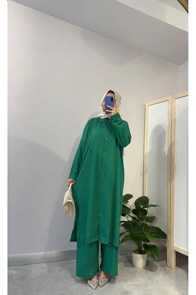NİSUM MODA ΣΕΤ ΜΑΚΡΥ ΖΑΚΑΚΙ