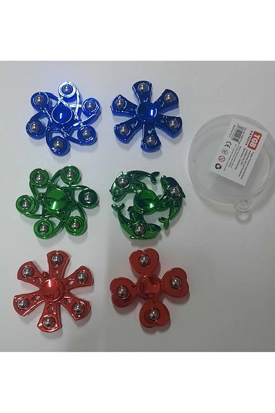 Mofy Baby Metal Stress Wheel Sensory Colorful Sensory Toy Mixed Colors Colorful