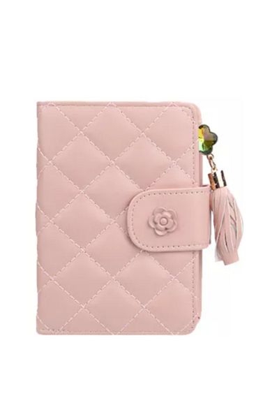 Generic Women's wallet with multiple compartments - pink