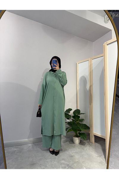 NİSUM MODA ΣΕΤ ΜΑΚΡΥ ΖΑΚΑΚΙ
