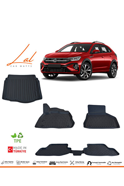 Lal Volkswagen Taigo 3d Havuzlu Paspas Alt Kademe Bagaj Havuzu Seti (2020 VE ...