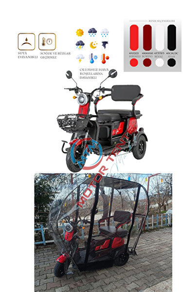 motor tente market mtm Mondial E-MON Capri Üç Tekerli Motor Brandası