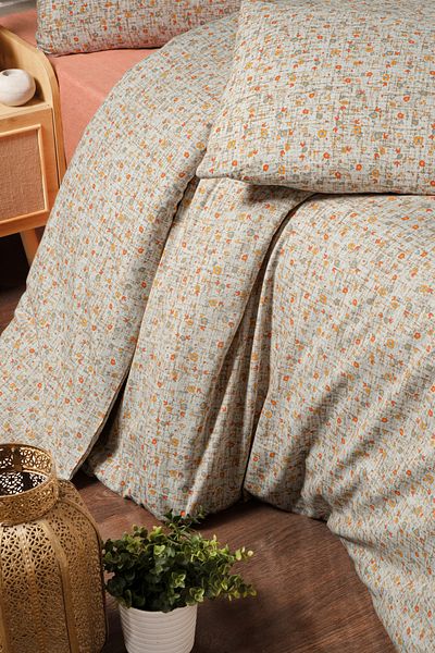 Fabric Box Σετ Παπλωματοθήκη Cotton Oversize Aurora King Size
