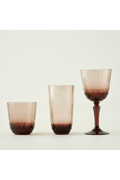 Bella Maison Colore Kesme XL Long Bardak 6'lı Kahverengi (345 cc)