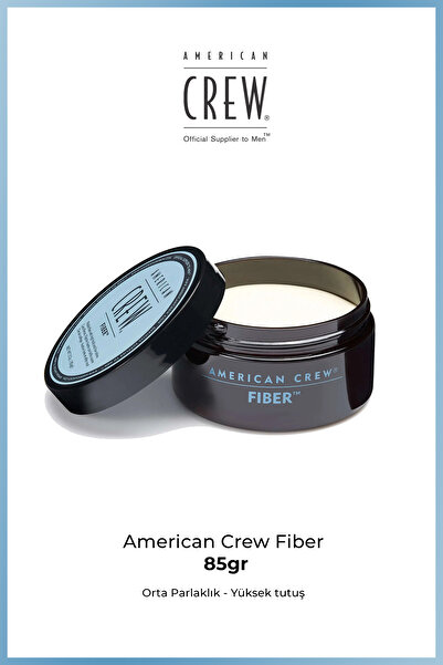 American Crew Fiber 85g – Güçlü Tutuş & Mat Görünüm | Erkek Saç Şekillendiric...