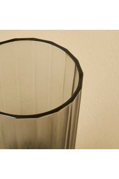 Bella Maison Colore Cutout Soft Drink Glass 6 Pcs Anthracite (345 Cc)