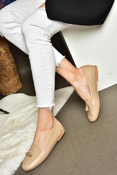Fox Shoes R667001203 Balerini din piele naturală